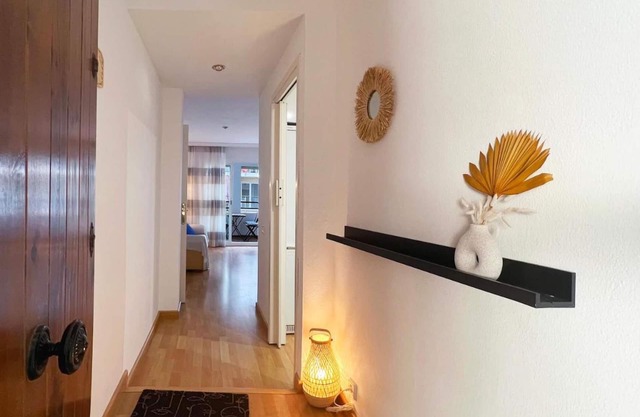 Apartment with pool 300m beach and train