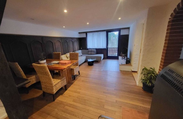 Apartment with garden at the foot of the Säntis