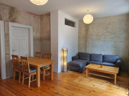 Apartment with old building charm