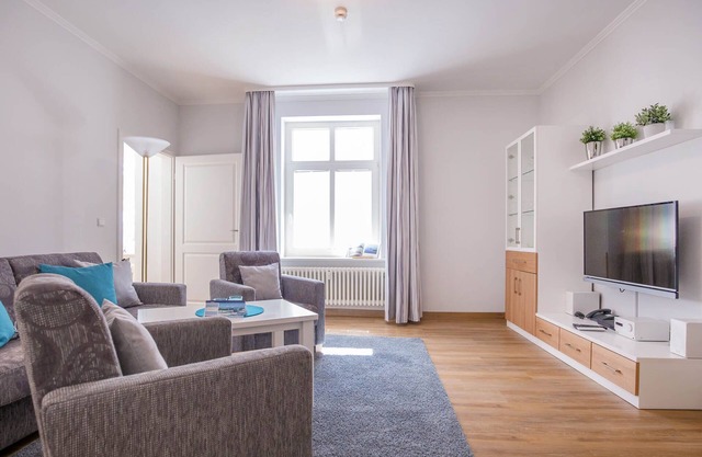 Apartment with sea view and 1 bedroom