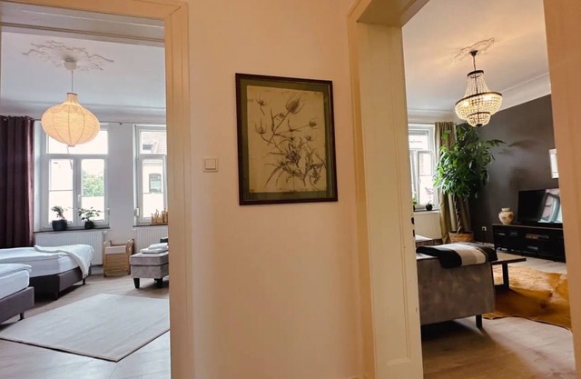 Apartment 'Zur Erholung' with Private Balcony, Shared Garden and Wi-Fi