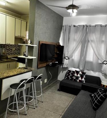 Apartmento no Boqueirão Praia Grande