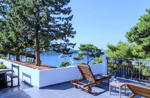 Apartments Ammos - Studio Apartment with Shared Terrace and Sea View