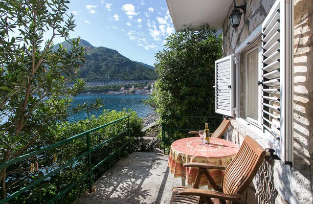 Apartments Anelić- One Bedroom Apartment with Terrace and Sea View A3