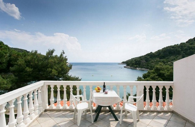 Apartments Franka Saplunara-One-Bedroom Apartment with Terrace and Sea View No1