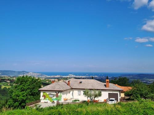 Apartments surrounded by forest with the sea view