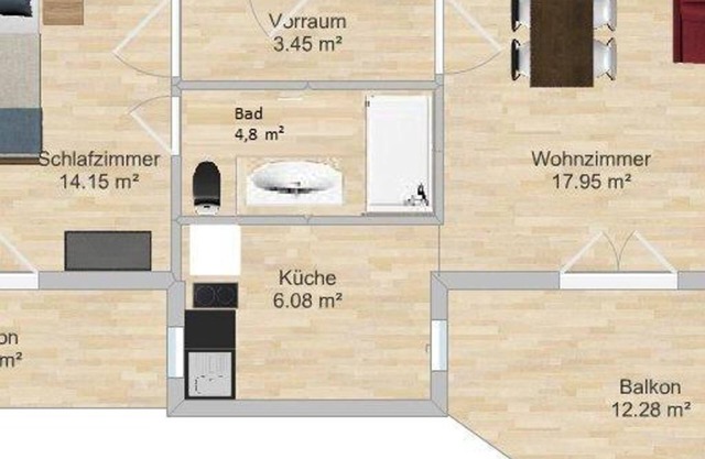 App6 2DZ + 2 Balkone-see/berg Blick - Appartement Haus Starfach