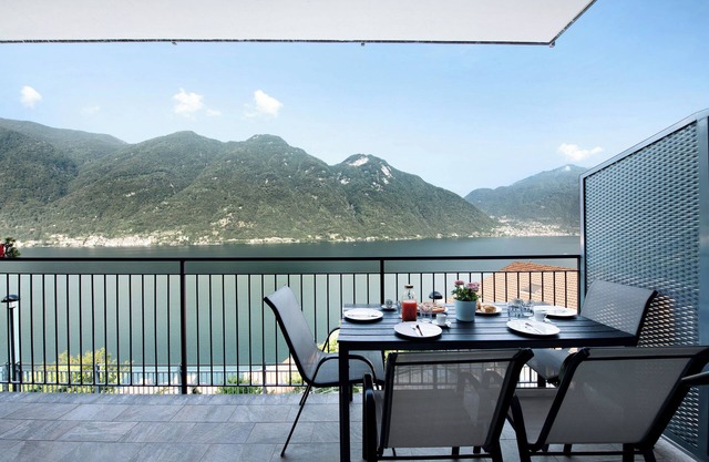 Appartamento "3 Il Tornante" with Lake & Mountain Views, Wi-Fi, A/C & Balcony