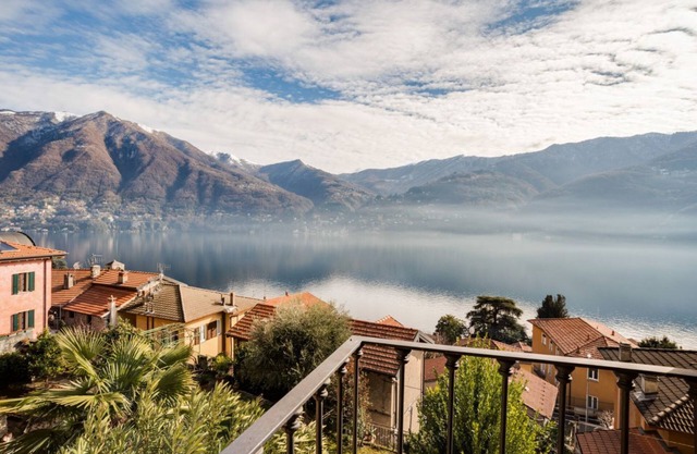 Appartamento di Design con Balcone e Vista Lago!