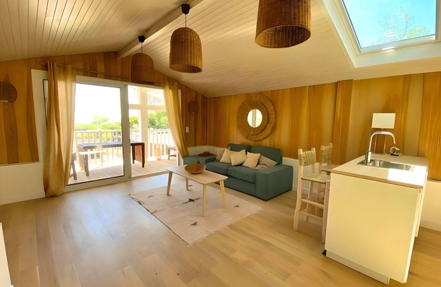 Appartement Cosy Vue Bassin Avec Grand Balcon