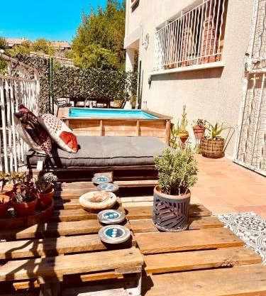 Appartement Jardin Jacuzzi
