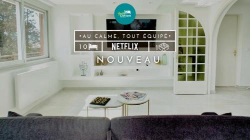 Appartement spacieux et lumineux - 10 personnes - entre lacs et montagnes