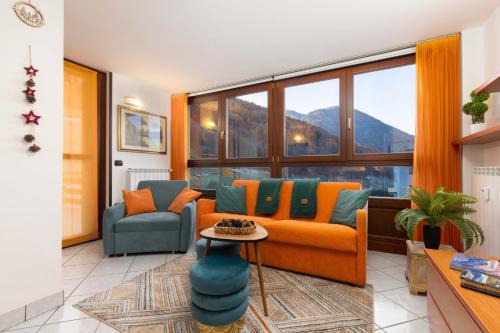 Aprica favoloso con terrazzo wi-fi Netlix 4 ospiti comodi 3 minuti dalle piste -davvero comodo