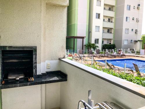 Apt 300 m da praia próximo ao Beto Carrero
