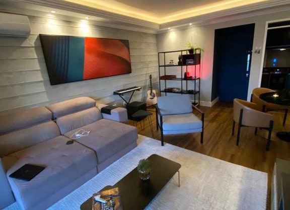Apt 3BR luxo com 2 garagens na melhor localização