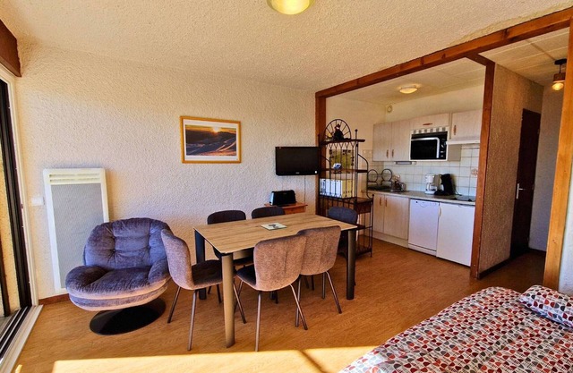 Apt 6 pers, south balcony, central, pets allowed, parking, WiFi, dishwasher