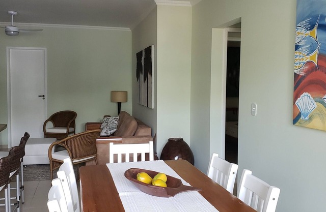 Apt. Praia Season - Noble Location of Praia Grande - Air Conditioning - 3 Suites