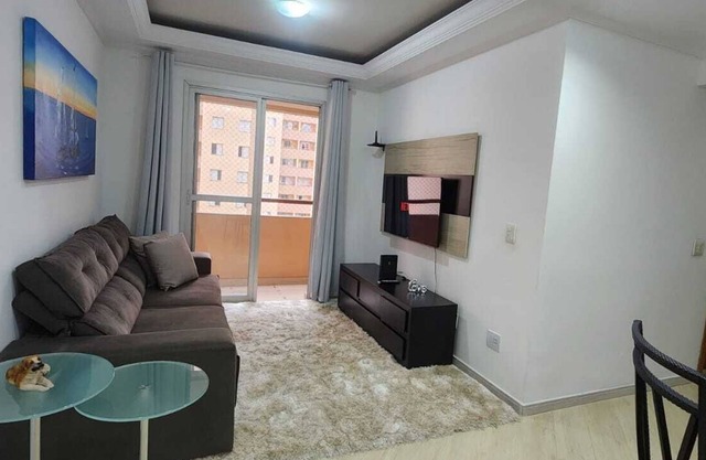 Apt Santo André 5 cozy guests, exclusive parking space
