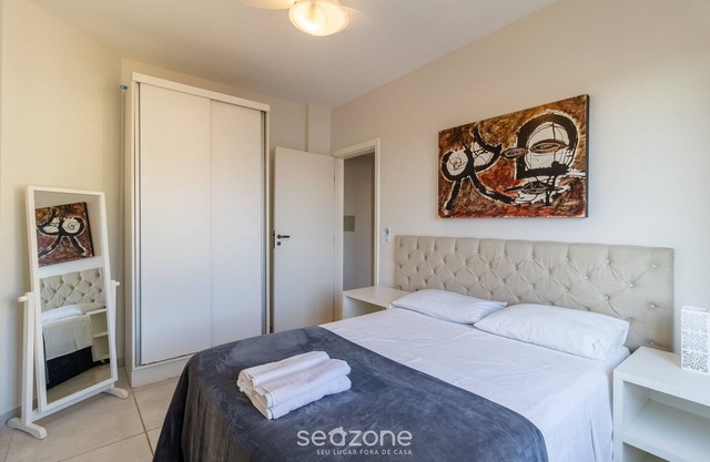 Apt With sea View Balcony in Floripa Gvm133