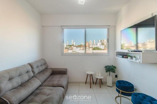 Apto 1Q c/Ar e Self Check-in, Goiânia - ATE0302