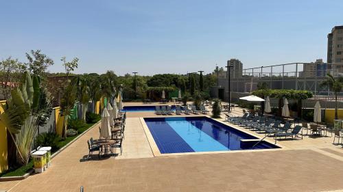 Apto aconchegante- Recanto do Bosque Novo condominio em caldas novas