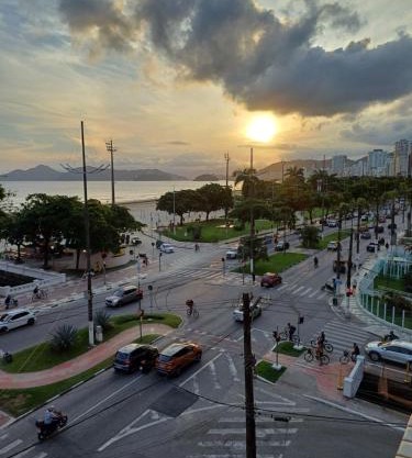 Apto com vista ao mar deslumbrante em Santos
