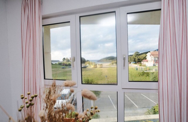 Apto con vistas al mar y piscina- La Arena 4105