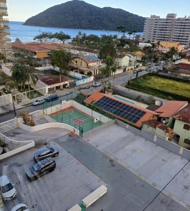 Apto no centro, vista mar, ar condicionado