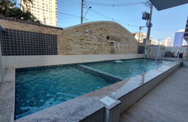 Apto Novo em Praia Grande 5 Minutos da Praia, com Piscina, Area de Lazer