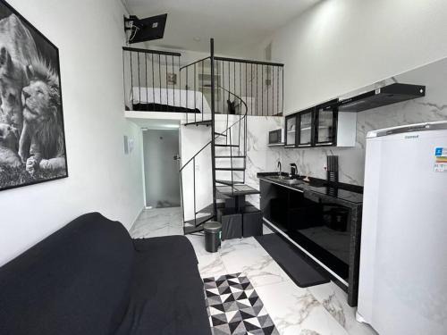 Apto tipo Loft Novo e Equipado - 201