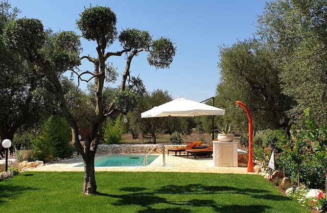 Apulian country house (Lamia) in the olive grove with private pool, pets on request