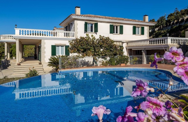 Architectural jewel between sea and mountains