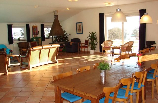 Ardennen: spacious, wheel accessible holiday house, 400m² with a wonderful view
