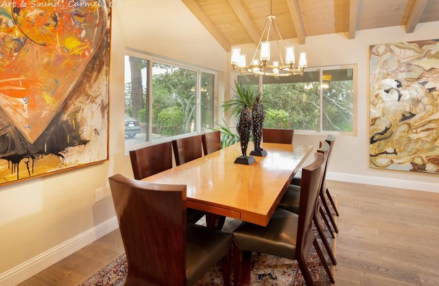 Art and Sound: Secluded Carmel Five bedroom home!