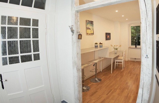 Art nouveau apartment near train station and trade fair