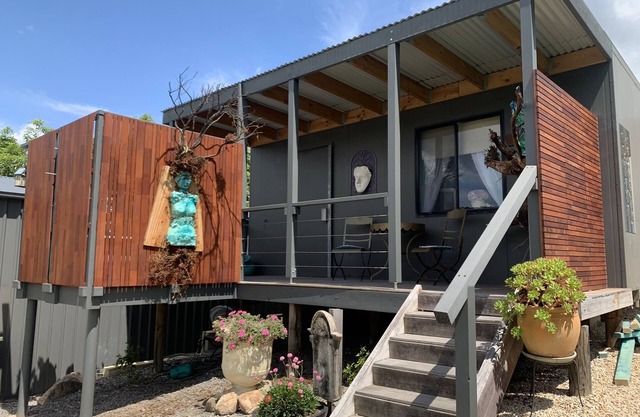 Artist Cabin and Sculpture Garden