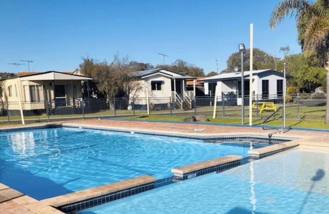 At Busso - Cabin 56- this lovely little cabin is located in the Geographe Holiday Par