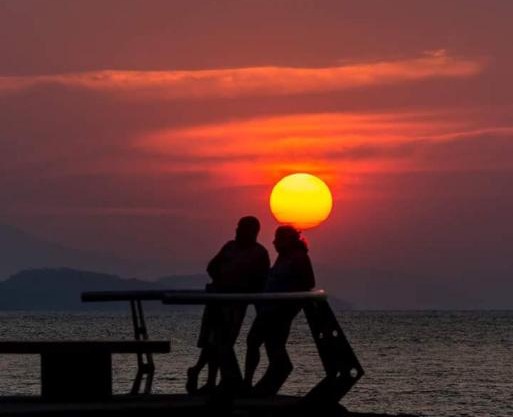 Atardecer porteño