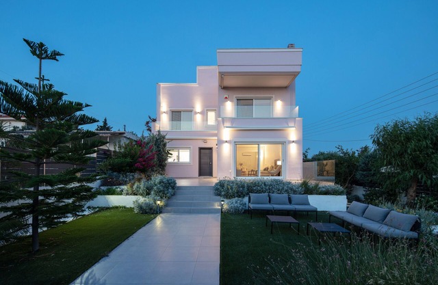 ATHENS RIVIERA/PANORAMIC VILLA I LAGONISSI/PEACEFUL/SEA VIEW/BEACHES