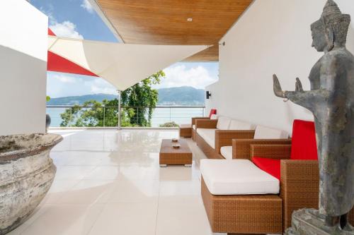 Atika Villa 7 ocean view pool villa