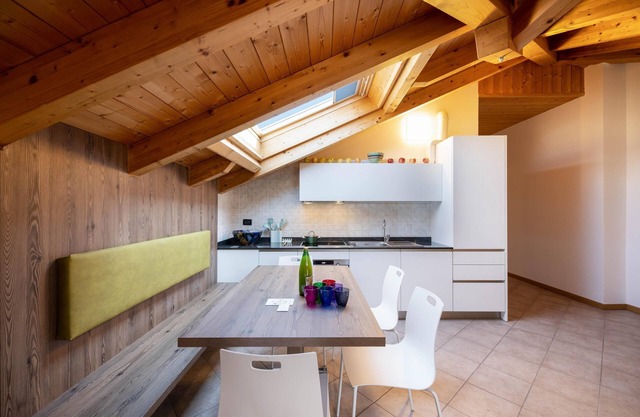 Attic Apartment Groppello with Mountain View & Wi-Fi; Parking Available