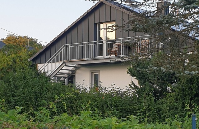 Attic apartment with far-reaching views and balcony for 3 people