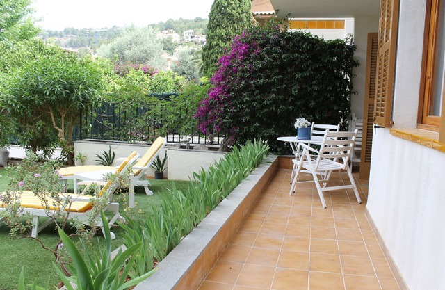 Attractive apartment with private garden, very quiet, in Port de Sóller