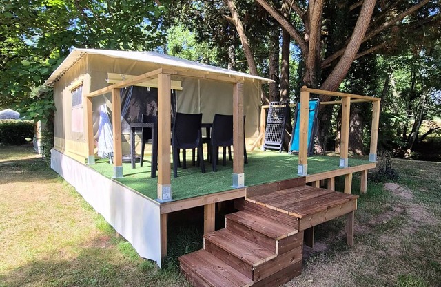 Auberoche campsite * - BENGALI canvas without sanitary facilities 4 people