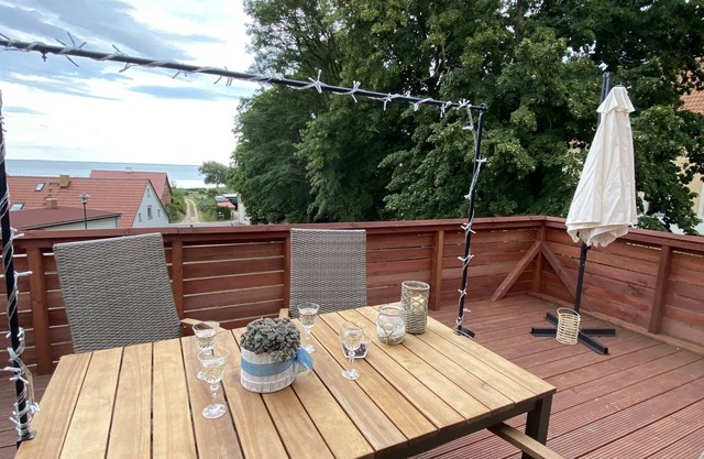 Auszeit im Ferienhaus mit Meerblick