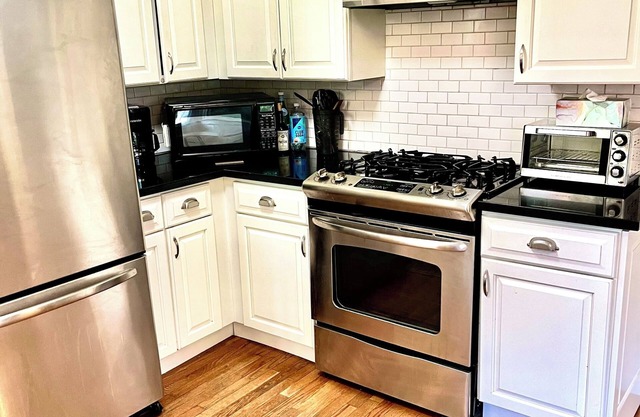Available by the month. Charming 2 bedroom cottage, steps to river park.