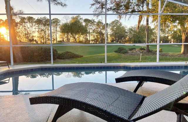 ☀️🌴Award-Winning Golf, Disney/Universal, Pool, Clubhouse/Gated Community 🌴☀️
