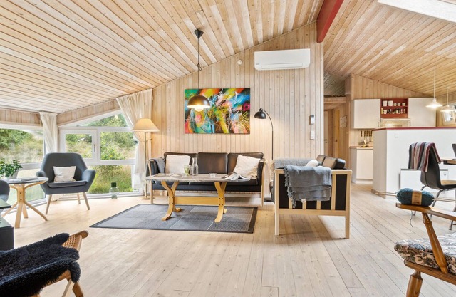 Awesome home in Brovst with sauna