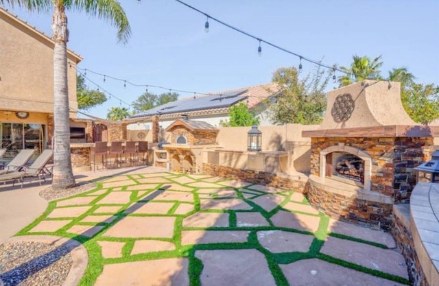 Backyard Dream: Pool, Putting Green & Pizza Oven