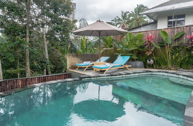Balinese 2BR Garden Villa Located In Ubud! 7Min Walk To Tirta Empul Temple!
